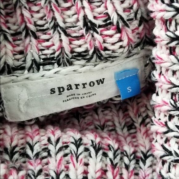 Anthropologie Sparrow Alma Knit Pink Turtleneck - Picture 8 of 8